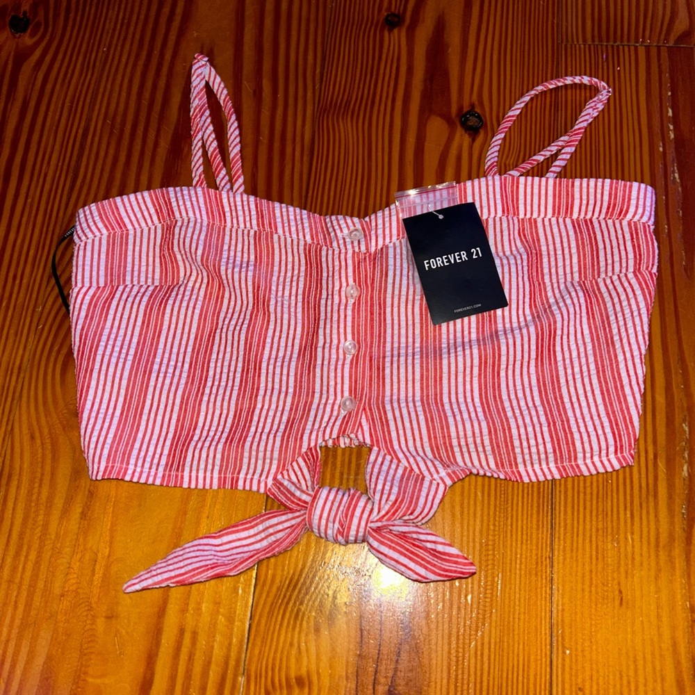 LAST CHANCE NWT Forever 21 striped tank